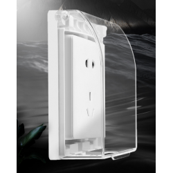 صندوق كهربائي  مقاوم للماء ذاتي اللصق لحماية المفاتيح للحمام المنزلي